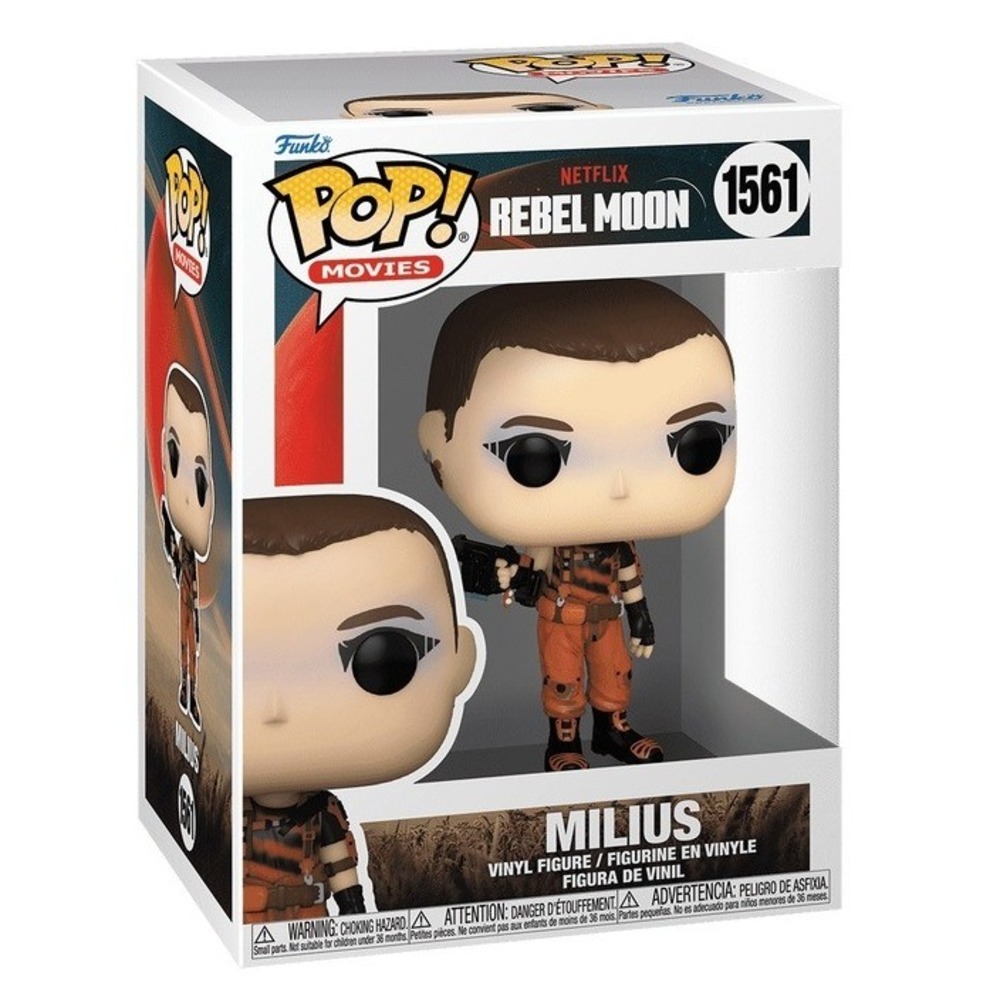 Funko‎ Pop! Movies: Netflix Rebel Moon - Milius, #1561 | Vaulted
